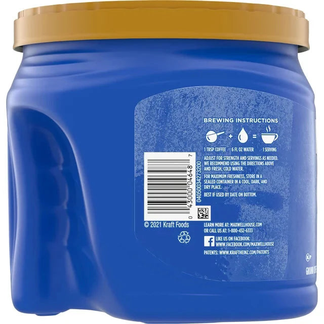 Maxwell House Original Roast Ground Coffee, 30.6 oz. Canister - Amado Deals - wholesale and distributors with free shipping in United States Maxwell House Original Roast Ground Coffee, 30.6 oz. Canister - Amado Deals - wholesale and distributors with free shipping in United States